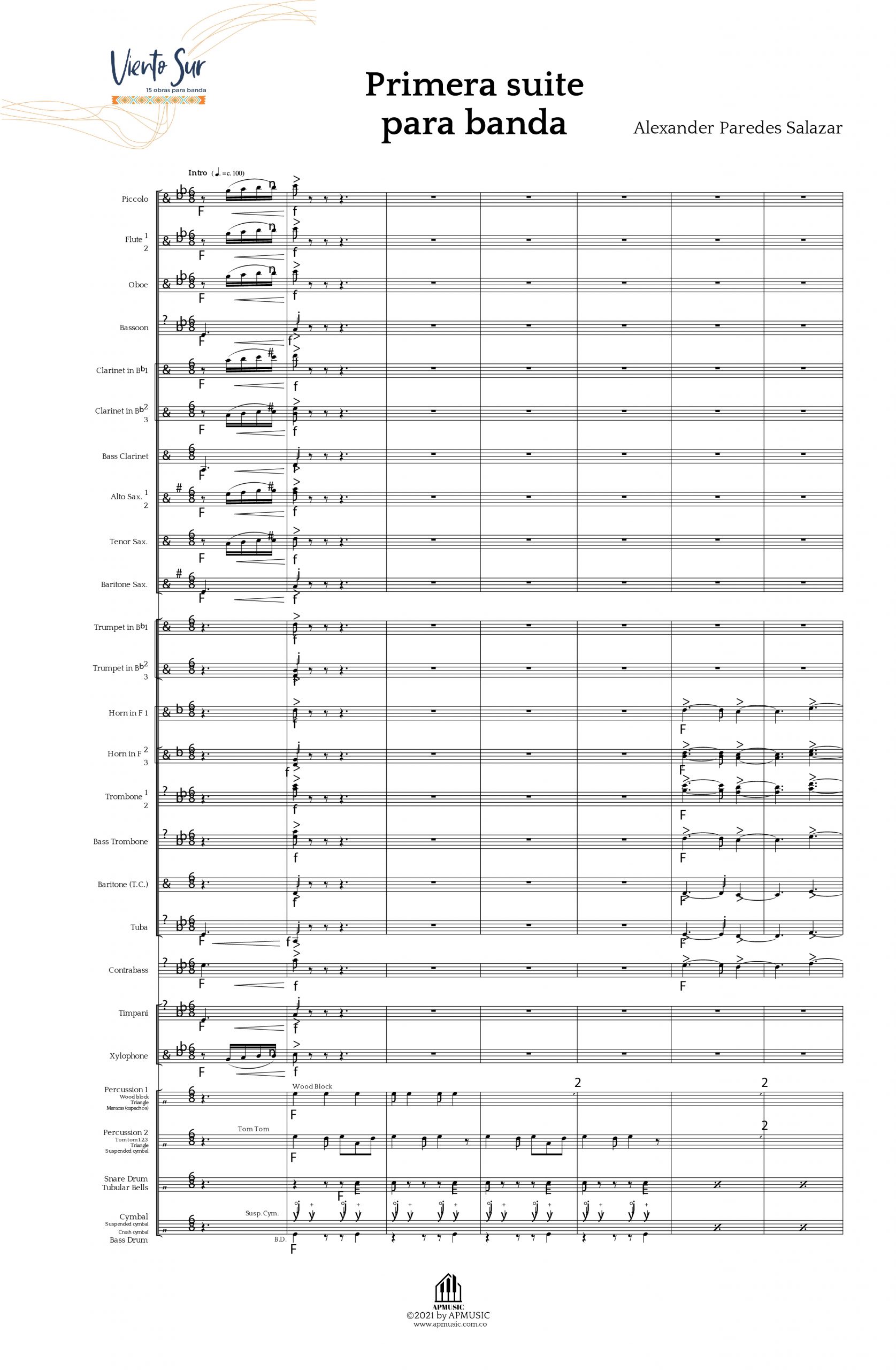 13. Primera Suite para Banda - Imagen 2