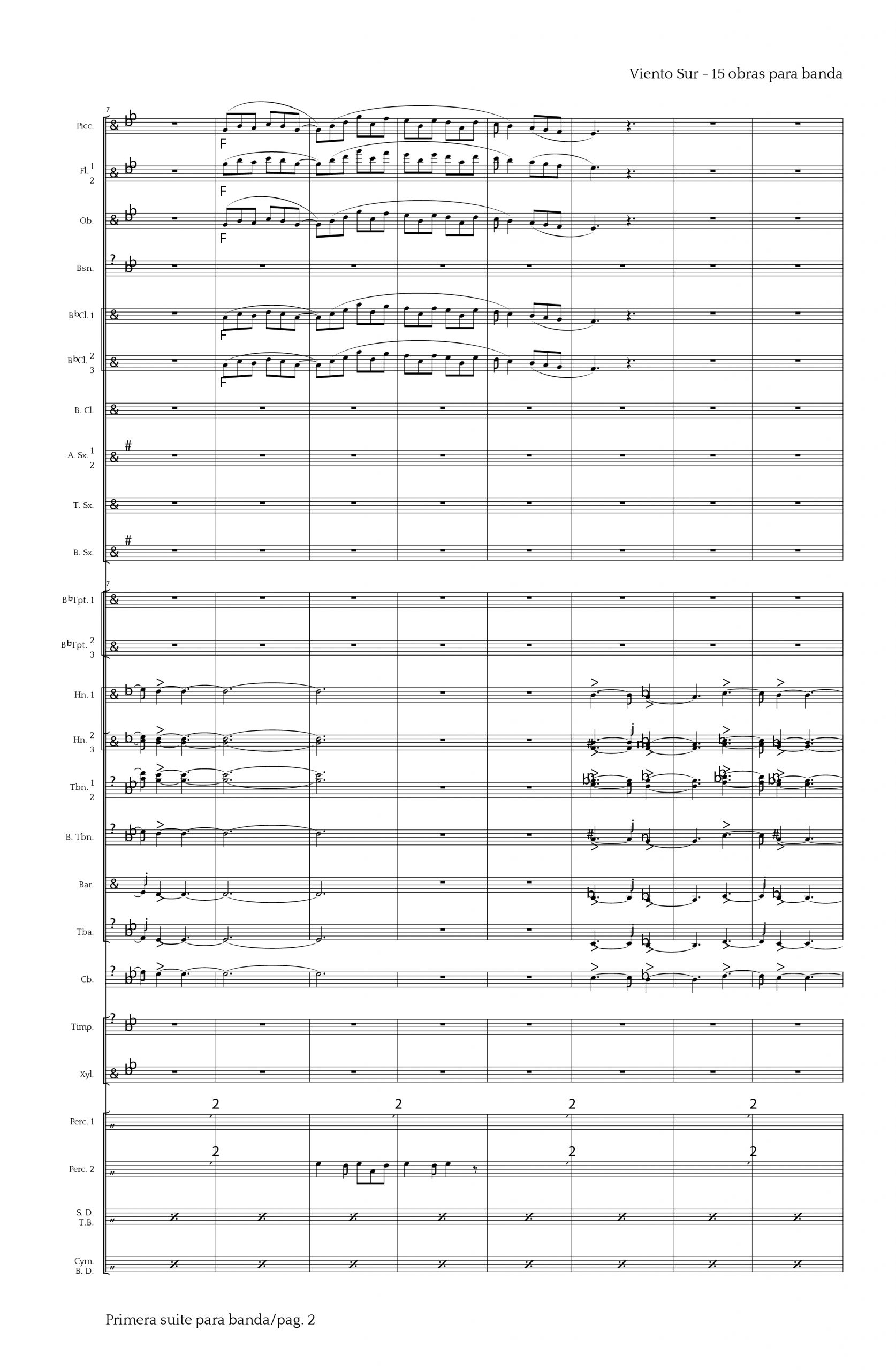 13. Primera Suite para Banda - Imagen 3